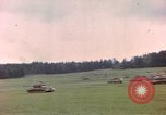 Image of US tanks test firing near end of World War II in Europe Germany, 1945, second 32 stock footage video 65675076622
