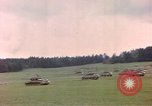 Image of US tanks test firing near end of World War II in Europe Germany, 1945, second 38 stock footage video 65675076622
