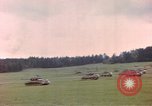 Image of US tanks test firing near end of World War II in Europe Germany, 1945, second 39 stock footage video 65675076622