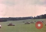 Image of US tanks test firing near end of World War II in Europe Germany, 1945, second 40 stock footage video 65675076622