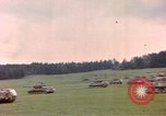 Image of US tanks test firing near end of World War II in Europe Germany, 1945, second 41 stock footage video 65675076622