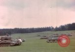 Image of US tanks test firing near end of World War II in Europe Germany, 1945, second 43 stock footage video 65675076622