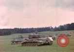 Image of US tanks test firing near end of World War II in Europe Germany, 1945, second 47 stock footage video 65675076622