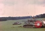 Image of US tanks test firing near end of World War II in Europe Germany, 1945, second 51 stock footage video 65675076622