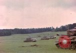 Image of US tanks test firing near end of World War II in Europe Germany, 1945, second 53 stock footage video 65675076622