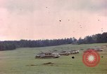 Image of US tanks test firing near end of World War II in Europe Germany, 1945, second 56 stock footage video 65675076622