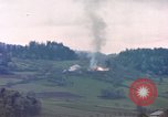 Image of U.S tank shells a German village at end of World War II Germany, 1945, second 54 stock footage video 65675076623