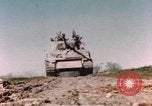 Image of M4A3E8 Sherman medium tank Thunderbolt VII Germany, 1945, second 22 stock footage video 65675076627