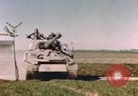 Image of M4A3E8 Sherman medium tank Thunderbolt VII Germany, 1945, second 51 stock footage video 65675076627