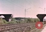 Image of bomb damaged bridge Germany, 1945, second 1 stock footage video 65675076628