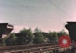 Image of bomb damaged bridge Germany, 1945, second 13 stock footage video 65675076628