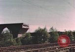 Image of bomb damaged bridge Germany, 1945, second 16 stock footage video 65675076628