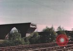 Image of bomb damaged bridge Germany, 1945, second 17 stock footage video 65675076628