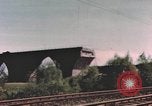 Image of bomb damaged bridge Germany, 1945, second 18 stock footage video 65675076628