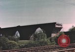 Image of bomb damaged bridge Germany, 1945, second 20 stock footage video 65675076628