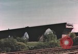 Image of bomb damaged bridge Germany, 1945, second 21 stock footage video 65675076628