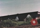 Image of bomb damaged bridge Germany, 1945, second 22 stock footage video 65675076628