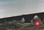 Image of bomb damaged bridge Germany, 1945, second 23 stock footage video 65675076628