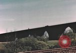 Image of bomb damaged bridge Germany, 1945, second 24 stock footage video 65675076628
