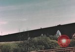 Image of bomb damaged bridge Germany, 1945, second 28 stock footage video 65675076628