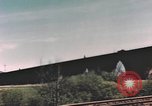 Image of bomb damaged bridge Germany, 1945, second 31 stock footage video 65675076628