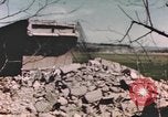 Image of bomb damaged bridge Germany, 1945, second 33 stock footage video 65675076628