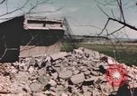 Image of bomb damaged bridge Germany, 1945, second 37 stock footage video 65675076628