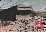 Image of bomb damaged bridge Germany, 1945, second 42 stock footage video 65675076628