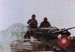 Image of US Army soldiers cross Rhine through smoke screen Germany, 1945, second 21 stock footage video 65675076641