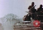 Image of US Army soldiers cross Rhine through smoke screen Germany, 1945, second 22 stock footage video 65675076641