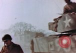 Image of US Army soldiers cross Rhine through smoke screen Germany, 1945, second 24 stock footage video 65675076641