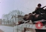 Image of US Army soldiers cross Rhine through smoke screen Germany, 1945, second 27 stock footage video 65675076641
