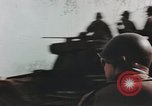 Image of US Army soldiers cross Rhine through smoke screen Germany, 1945, second 45 stock footage video 65675076641