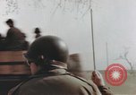 Image of US Army soldiers cross Rhine through smoke screen Germany, 1945, second 47 stock footage video 65675076641