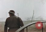 Image of US Army soldiers cross Rhine through smoke screen Germany, 1945, second 51 stock footage video 65675076641