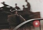 Image of US Army soldiers cross Rhine through smoke screen Germany, 1945, second 52 stock footage video 65675076641