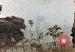 Image of US Army soldiers cross Rhine through smoke screen Germany, 1945, second 56 stock footage video 65675076641