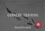 Standbild American Gunners Guadalcanal Salomonen, 1943, aus Sekunde 1 historischem Filmmaterial Videoclip 65675076650