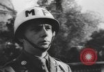 Image Police militaire des Etats-Unis Paris France, 1944, de la seconde 9 séquences d'archives historiques vidéo 65675076659