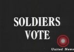 Image of United States soldiers European Theater, 1944, second 3 stock footage video 65675076660