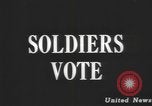 Image of United States soldiers European Theater, 1944, second 4 stock footage video 65675076660