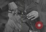 Image of shoe reclamation activities World War 2 European Theater, 1945, second 32 stock footage video 65675076667