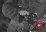 Image of shoe reclamation activities World War 2 European Theater, 1945, second 34 stock footage video 65675076667