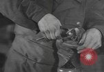 Image of shoe reclamation activities World War 2 European Theater, 1945, second 35 stock footage video 65675076667