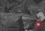 Image of shoe reclamation activities World War 2 European Theater, 1945, second 36 stock footage video 65675076667