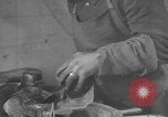 Standbild Mess Kit Reklamation Aktivitäten Zweiten Weltkrieg Europäische Theater, 1945, aus Sekunde 7 historischem Filmmaterial Videoclip 65675076670