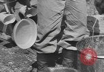 Standbild Mess Kit Reklamation Aktivitäten Zweiten Weltkrieg Europäische Theater, 1945, aus Sekunde 35 historischem Filmmaterial Videoclip 65675076670