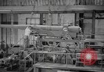 Image of Army artillery being repaired and reconditioned in a factory United States USA, 1945, second 29 stock footage video 65675076676