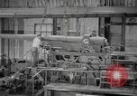 Image of Army artillery being repaired and reconditioned in a factory United States USA, 1945, second 30 stock footage video 65675076676