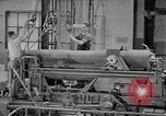Image of Army artillery being repaired and reconditioned in a factory United States USA, 1945, second 43 stock footage video 65675076676